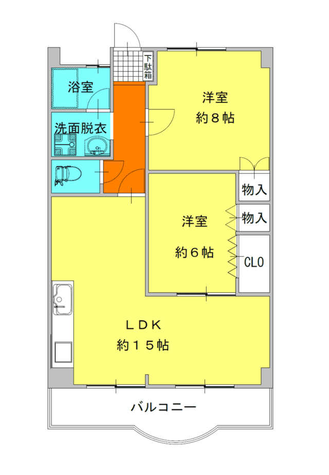 東新ビル間取り図